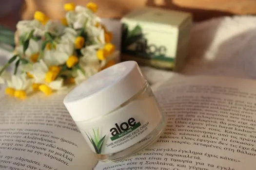 skincare product page with trust signals